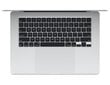 MacBook Air 15" Apple M3 chip with 8-core CPU and 10-core GPU, 8GB, 256GB SSD - Silver - MRYP3RU/A hinta ja tiedot | Kannettavat tietokoneet | hobbyhall.fi