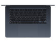 MacBook Air 15" Apple M3 chip with 8-core CPU and 10-core GPU, 8GB, 512GB SSD - Midnight - MRYV3ZE/A hinta ja tiedot | Kannettavat tietokoneet | hobbyhall.fi