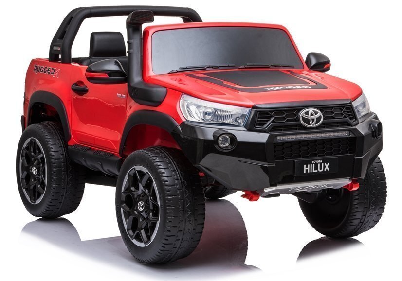 Toyota Hilux sähköauto lapsille, punainen hinta ja tiedot | Lasten sähköautot | hobbyhall.fi