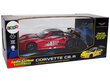 Corvette C6.R 1:18 punainen radio-ohjattava urheiluauto hinta ja tiedot | Poikien lelut | hobbyhall.fi