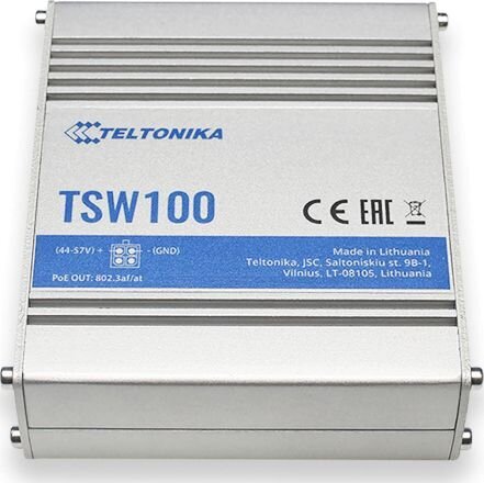 Teltonika Teltonika TSW100000000 [13994896] hinta ja tiedot | Verkkokytkimet | hobbyhall.fi