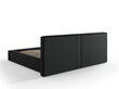 Cosmopolitan Design Arendal sänky, 200x200 cm, musta hinta ja tiedot | Sängyt | hobbyhall.fi