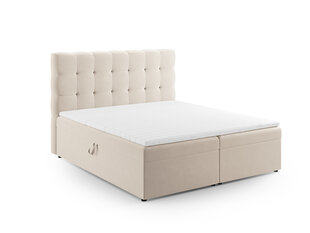 Cosmopolitan Design Bali -sänky, 140x200 cm, beige hinta ja tiedot | Sängyt | hobbyhall.fi
