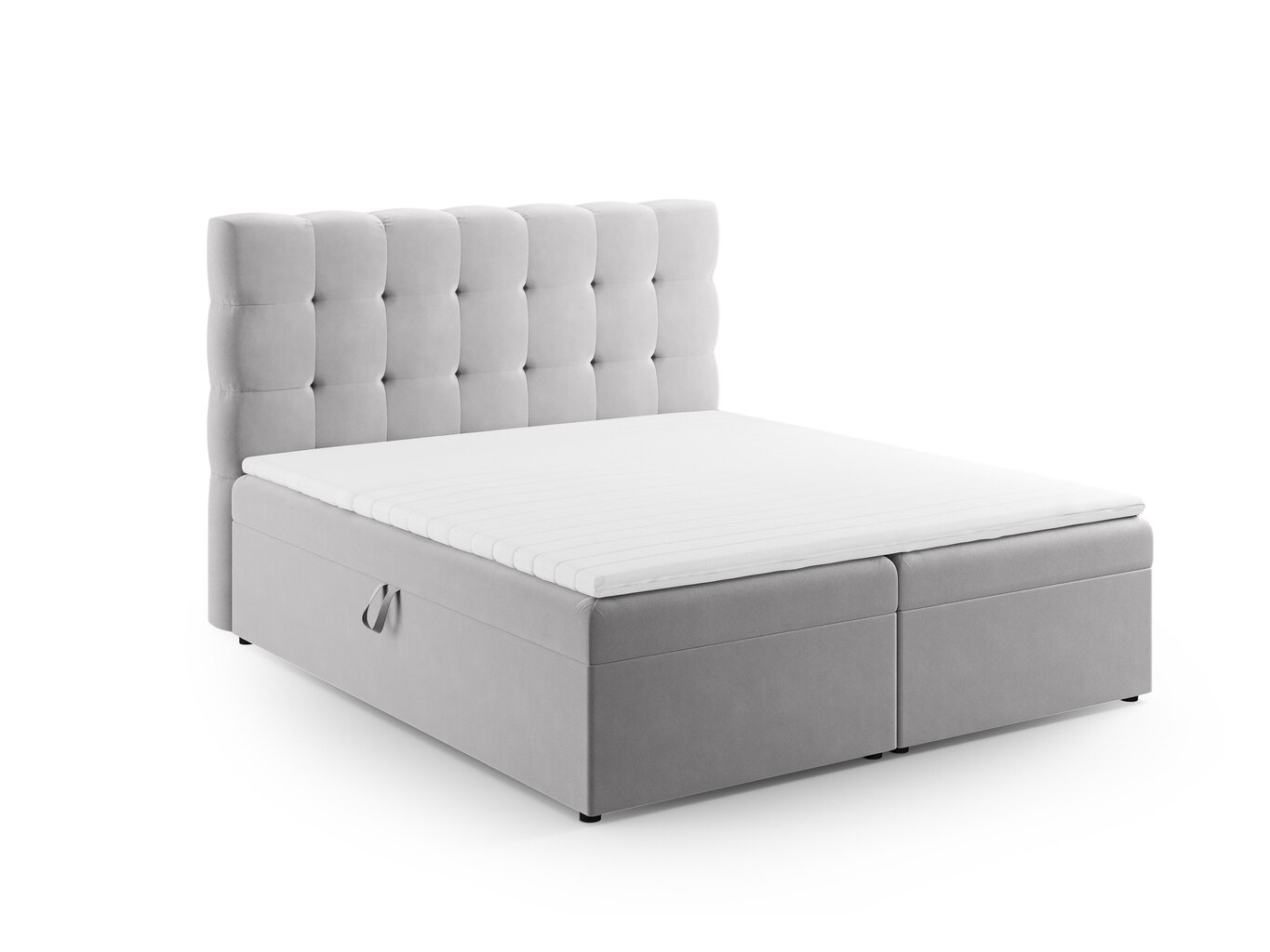 Cosmopolitan Design Bali sänky, 140x200 cm, harmaa hinta ja tiedot | Sängyt | hobbyhall.fi