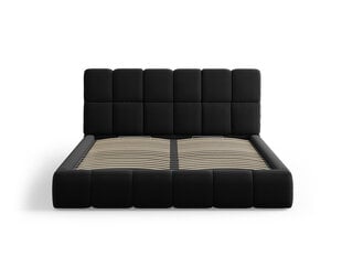 Sänky Milo Casa Tropea, 140x200 cm, musta hinta ja tiedot | Sängyt | hobbyhall.fi