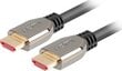 Lanberg CA-HDMI-30CU-0010-BK hinta ja tiedot | Kaapelit ja adapterit | hobbyhall.fi