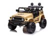 Toyota FJ Cruiser yksipaikkainen sähköauto, beige hinta ja tiedot | Lasten sähköautot | hobbyhall.fi