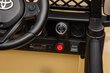 Toyota FJ Cruiser yksipaikkainen sähköauto, beige hinta ja tiedot | Lasten sähköautot | hobbyhall.fi