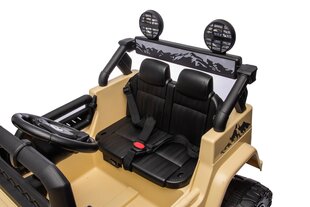 Toyota FJ Cruiser yksipaikkainen sähköauto, beige hinta ja tiedot | Lasten sähköautot | hobbyhall.fi