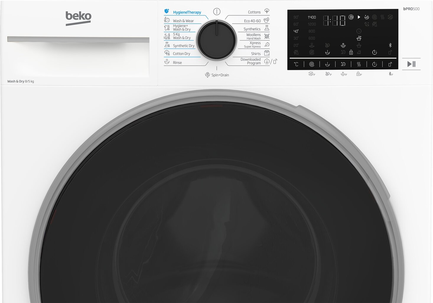 Beko B5DFT58447W hinta ja tiedot | Pyykinpesukoneet | hobbyhall.fi