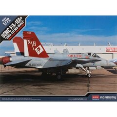 Liimattava pienoismalli Academy 12520 USMC F/A 18A+ VMFA-232 RED DEVILS 1/72 hinta ja tiedot | Koottavat pienoismallit | hobbyhall.fi