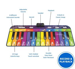 Lattiamatto piano hinta ja tiedot | Kehittävät lelut | hobbyhall.fi