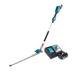 Langaton pensasleikkuri Makita DUN 500 WRF 18 V, 50 cm, akulla 3,0 Ah ja laturilla hinta ja tiedot | Pensasleikkurit | hobbyhall.fi