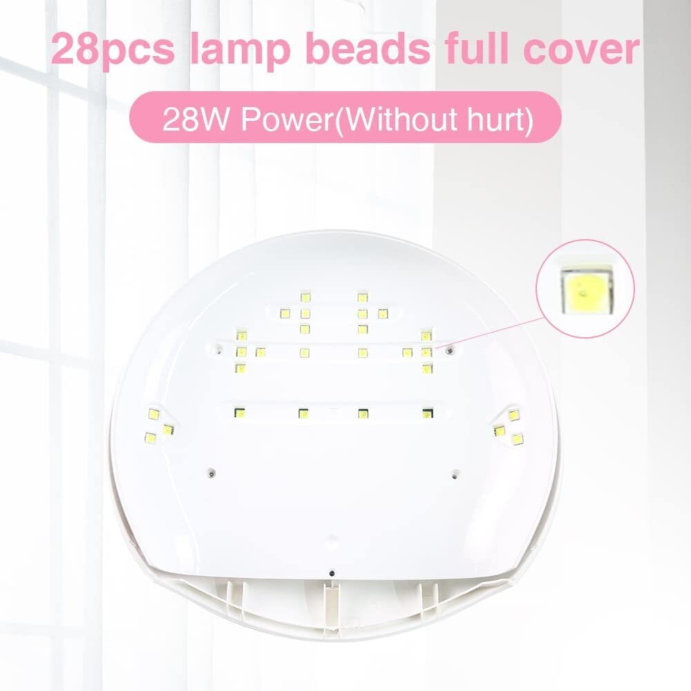 TOUCHBeauty UV LED-lamppu, 30/60/90s ajastin, infrapuna-anturi, LCD-näyttö, kaikille geelilakoille hinta ja tiedot | Manikyyri ja pedikyyri | hobbyhall.fi