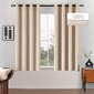 Pimennysverhot MIULEE, 140x175cm, 2kpl, beige hinta ja tiedot | Verhot | hobbyhall.fi