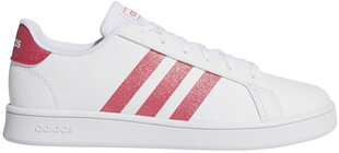 Adidas Jalkineet Grand Court K White hinta ja tiedot | Lasten urheilukengät | hobbyhall.fi