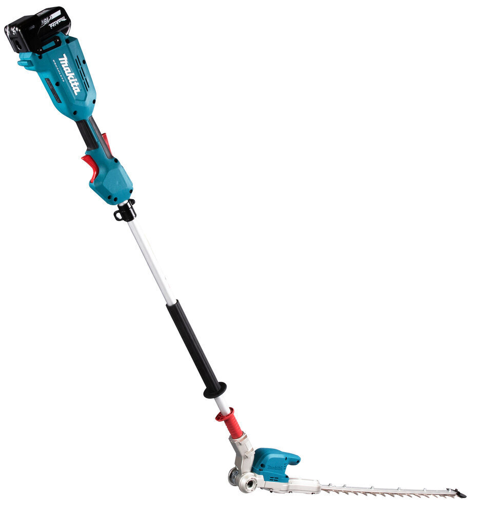 Akumuliatorinės gyvatvorių žirklės Makita DUN 500 WF 18 V, 50 cm, su akumuliatoriumi 3,0 Ah, be įkroviklio hinta ja tiedot | Pensasleikkurit | hobbyhall.fi