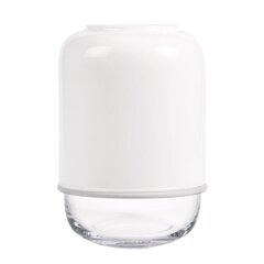 Muurla Capsule -vaasi, 18-28 cm, valkoinen hinta ja tiedot | Maljakot | hobbyhall.fi