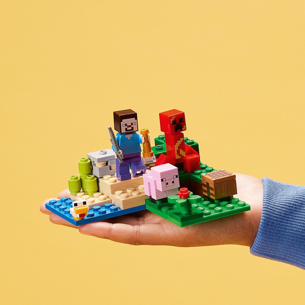 21177 LEGO® Minecraft Creeper Ambush hinta ja tiedot | LEGOT ja rakennuslelut | hobbyhall.fi