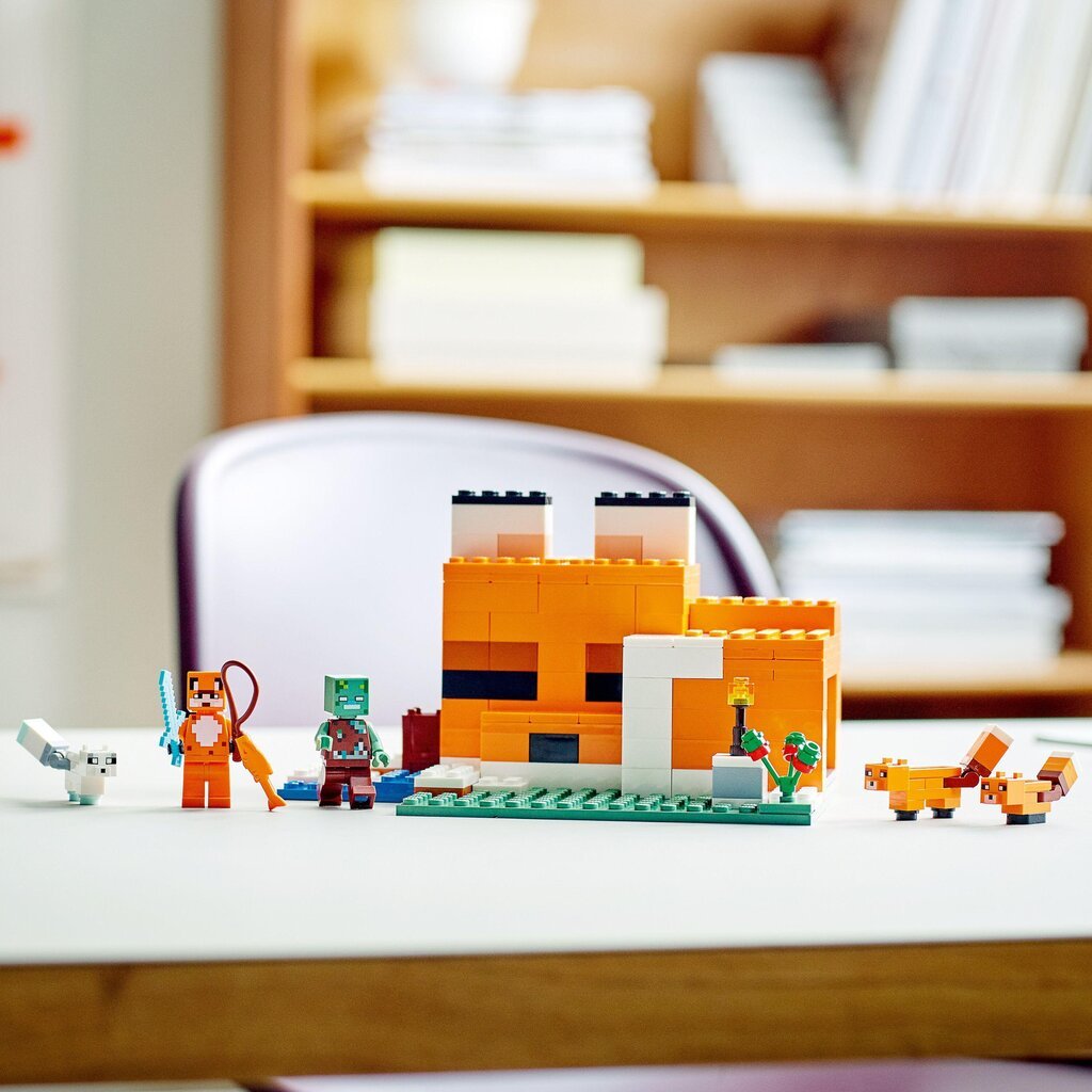 21178 LEGO® Minecraft Kettuhuvila hinta ja tiedot | LEGOT ja rakennuslelut | hobbyhall.fi