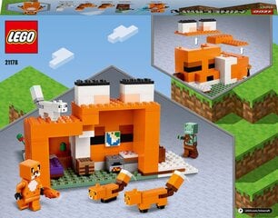 21178 LEGO® Minecraft Kettuhuvila hinta ja tiedot | LEGOT ja rakennuslelut | hobbyhall.fi