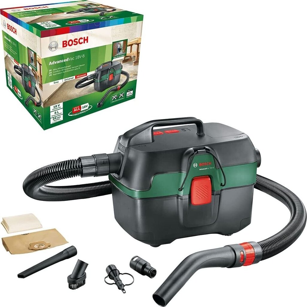 Bosch AdvancedVac 18V-8 hinta ja tiedot | Pölynimurit | hobbyhall.fi