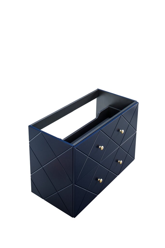 Kylpyhuonekaappi Comad Elegance Blue 82-90-C-2S, sininen, sininen hinta ja tiedot | Kylpyhuonekaapit | hobbyhall.fi