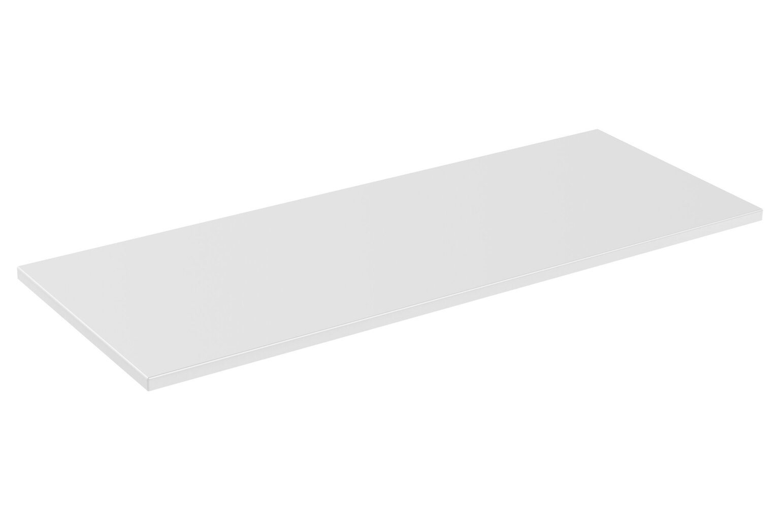 Kylpyhuonekaapin työtaso Iconic White 89-140-B, valkoinen hinta ja tiedot | Pöytälevyt | hobbyhall.fi