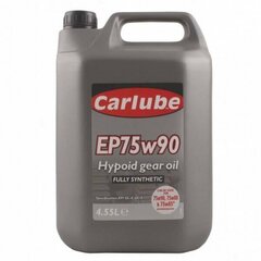 Carlube EP75W / 90 synteettinen vaihteistoöljy manuaalivaihteistolle, 4,55 L hinta ja tiedot | Moottoriöljyt | hobbyhall.fi