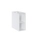 Kylpyhuonekaappi Comad Iconic Valkoinen 81-01-A, valkoinen hinta ja tiedot | Kylpyhuonekaapit | hobbyhall.fi