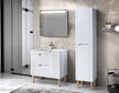 Kylpyhuonekaappi Comad Fiji Valkoinen 82-80-D-2S, valkoinen hinta ja tiedot | Kylpyhuonekaapit | hobbyhall.fi
