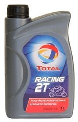 Total HI-PERF Racing 2T synteettinen öljy kaksitahtimoottoreille, 1 L hinta ja tiedot | Moottoriöljyt | hobbyhall.fi