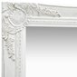 vidaXL Seinäpeili barokkityylinen 50x50 cm valkoinen hinta ja tiedot | Peilit | hobbyhall.fi