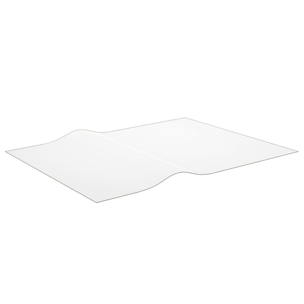vidaXL Pöytäsuoja läpinäkyvä 120x90 cm 1,6 mm PVC hinta ja tiedot | Pöytäliinat, tabletit ja lautasliinat | hobbyhall.fi