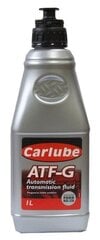 Carlube ATF-G 1L CARLUBE mineraaliöljy automaattivaihteistolle, 1L hinta ja tiedot | Carlube Autotuotteet | hobbyhall.fi