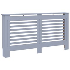 vidaXL Lämpöpatterin suoja antrasiitti 152x19x81,5 cm MDF hinta ja tiedot | Takka- ja uunitarvikkeet | hobbyhall.fi