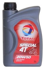 Total HI-PERF Special 4T 20W / 50 mineraaliöljy moottoreille, 1L hinta ja tiedot | Moottoriöljyt | hobbyhall.fi