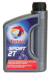 Totas HI-PERF Sport 2T puolisynteettinen moottoriöljy, 1 L hinta ja tiedot | Total Voiteluaineet | hobbyhall.fi