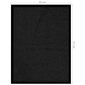 vidaXL Ovimatto musta 40x60 cm hinta ja tiedot | Ovimatot | hobbyhall.fi