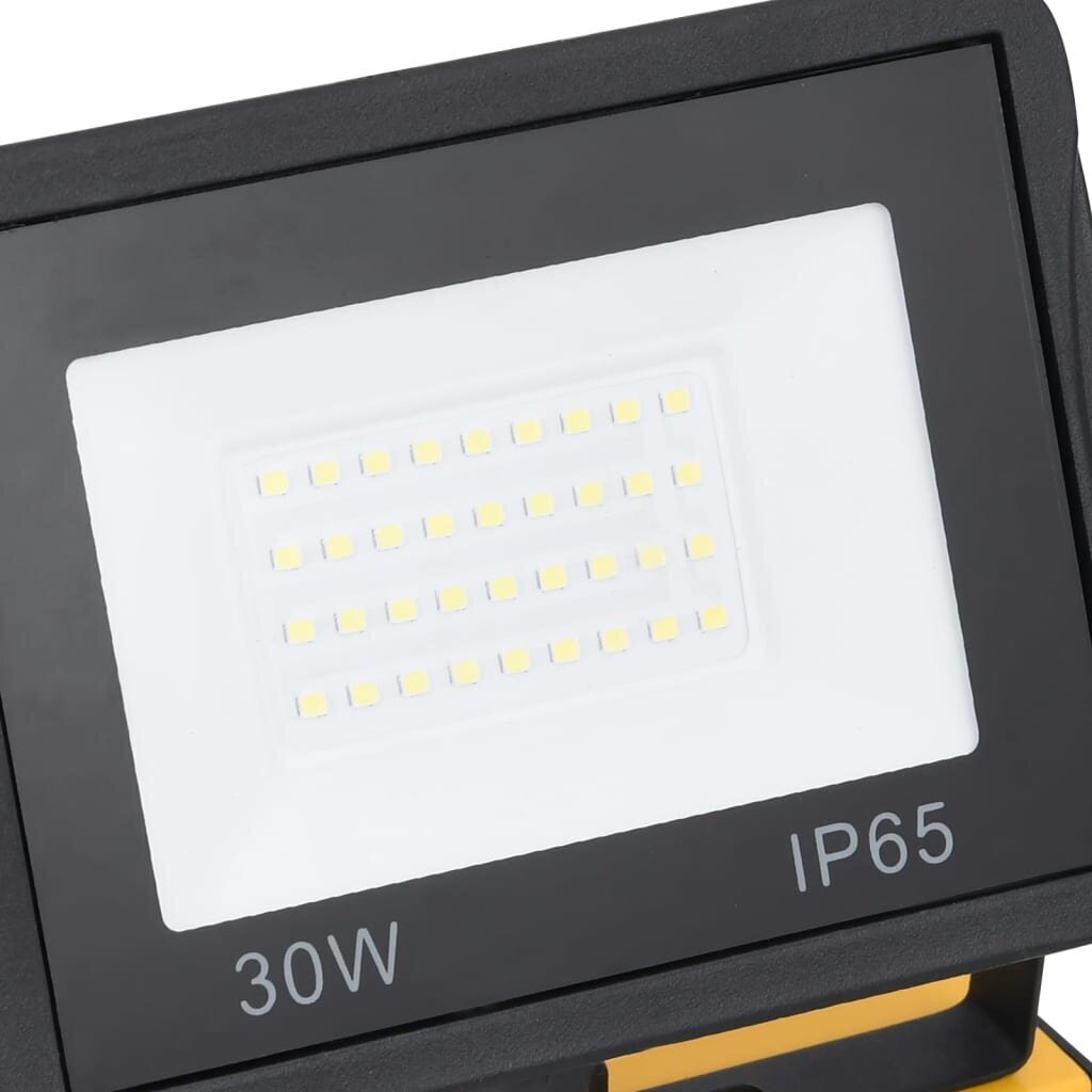 vidaXL LED-valonheitin kahvalla 2x30 W lämmin valkoinen hinta ja tiedot | Taskulamput ja valonheittimet | hobbyhall.fi