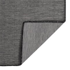 vidaXL Ulkomatto flatweave 80x150 cm harmaa hinta ja tiedot | Isot matot | hobbyhall.fi