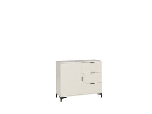 Lipasto ADRK Furniture LEN03, valkoinen hinta ja tiedot | Lipastot | hobbyhall.fi