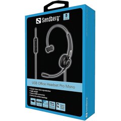 Sandberg USB toimisto kuulokkeet hinta ja tiedot | Kuulokkeet | hobbyhall.fi