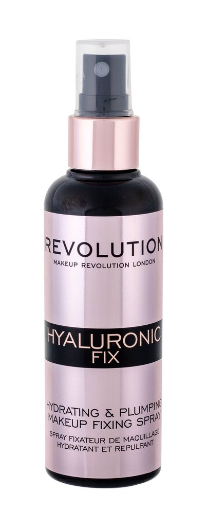 Makeup Revolution London Hyaluronic Fixing Spray 100 ml hinta ja tiedot | Meikkivoiteet ja puuterit | hobbyhall.fi