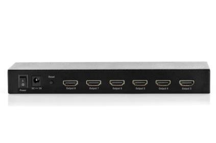 HDMI splitter DIGITUS DS-43303 hinta ja tiedot | Adapterit | hobbyhall.fi