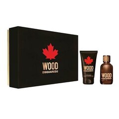 Dsquared² Wood For Him - EDT 30 ml + suihkugeeli 50 ml hinta ja tiedot | Miesten hajuvedet | hobbyhall.fi