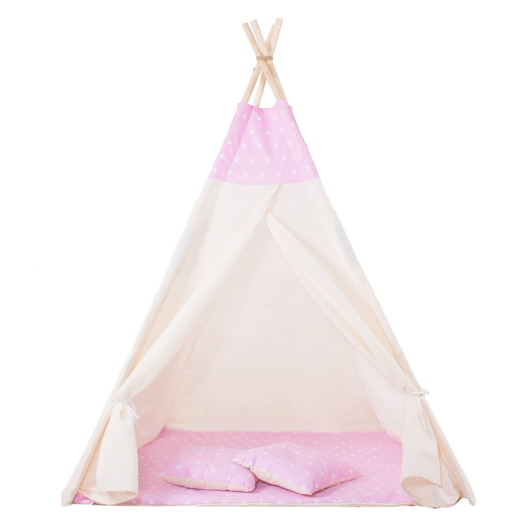 Tipi-teltta Springos TIP12, pinkki hinta ja tiedot | Teltat | hobbyhall.fi