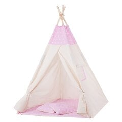 Tipi-teltta Springos TIP12, pinkki hinta ja tiedot | Teltat | hobbyhall.fi