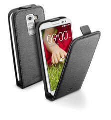 LG G2 cover FLAP ESSEN by Cellular black hinta ja tiedot | Puhelimen kuoret ja kotelot | hobbyhall.fi