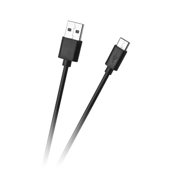 Usb ja c-tyypin usb-kaapeli 1 m pitkä musta hinta ja tiedot | Kaapelit ja adapterit | hobbyhall.fi